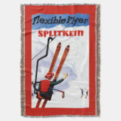 Flexibele brochure in Wooden Skis Promo Deken (Voorkant Verticaal)
