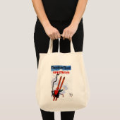 Flexibele brochure in Wooden Skis Promo Tote Bag (Voorkant (product))