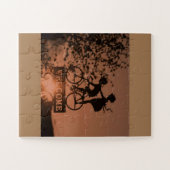 Flexibele foto-kinder puzzel met cadeaudoos (Horizontaal)