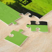 Flexibele foto-kinder puzzel met cadeaudoos (Zijkant)