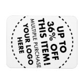 Flexibele Fotomagneet 36% OFF Bulk Kopen Korting Magneet (Horizontaal)