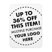 Flexibele Fotomagneet 36% OFF Bulk Kopen Korting Magneet (Verticaal)