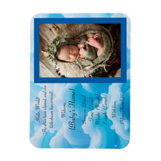 Flexibele fotomagneet B Magneet (Verticaal)