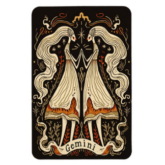 Flexibele Fotomagneet Gemini Hemelse Zodiac Art Magneet