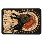 Flexibele Fotomagneet Leo Celestial Zodiac Art Magneet (Horizontaal)