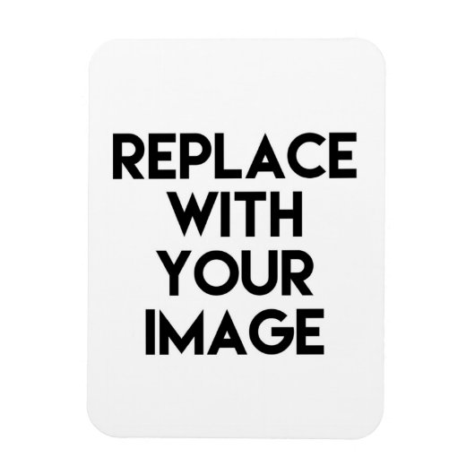 Flexibele fotomagneet magneet (Verticaal)