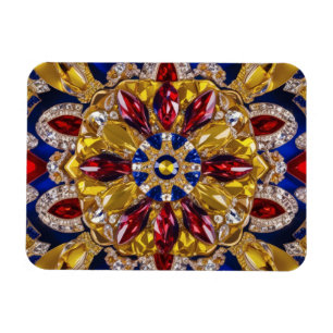 Flexibele fotomagneet met Colombiaanse kleuren Magneet