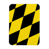 Flexibele fotomagneet met vlag van München Magneet (Verticaal)