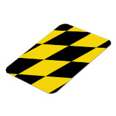 Flexibele fotomagneet met vlag van München Magneet (Linkerzijde)