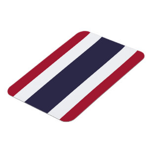 Flexibele fotomagneet met vlag van Thailand Magneet
