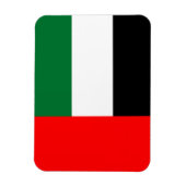 Flexibele fotomagneet met vlag van VAE Magneet (Verticaal)