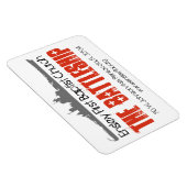 Flexibele, gelamineerde magneet (Rechterzijde)