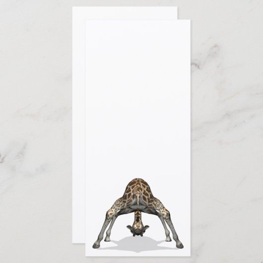 Flexibele Giraffe (Voorkant / Achterkant)