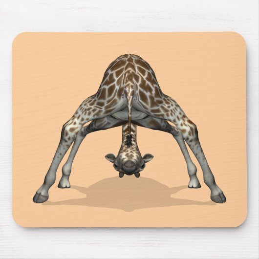 Flexibele Giraffe Muismat (Voorkant)