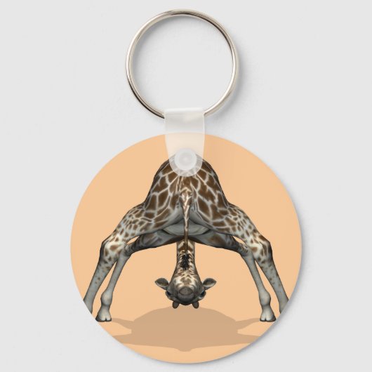 Flexibele Giraffe Sleutelhanger (Voorkant)