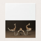 Flexibele Giraffes Kaart (Buitenkant ongevouwen)