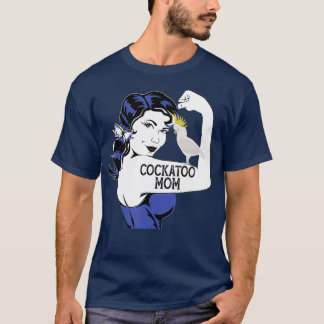 Flexibele katoenmam Paraket Parrot T-shirt
