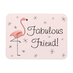 Flexibele magneet van de Vriend van de flamingo de