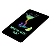 FLEXIBELE MAGNEET - VLINDER MARTINI (Linkerzijde)