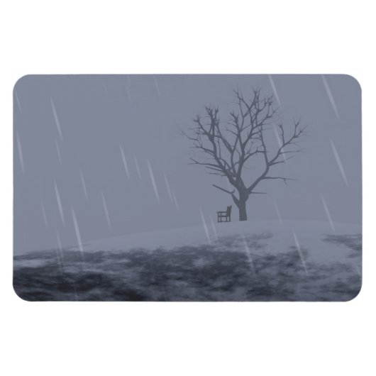 Flexibele magneet Winterkou (Horizontaal)