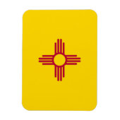 Flexibele patriottische magneet met nieuwe Mexicaa (Verticaal)