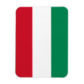 Flexibele patriottische magneet met vlag van Honga (Verticaal)