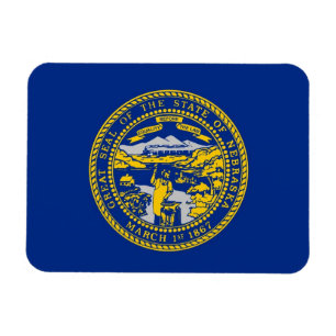 Flexibele patriottische magneet met vlag van Nebra