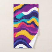 Flexibilité de la peinture abstraite (Serviette à main)
