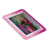 Flexible 12 step motives magnet 26 butterflies (Côté Droit)