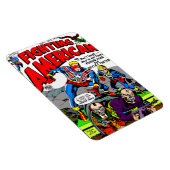 Flexible 1950's 'Fighting American' Magnet (Côté Droit)