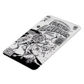 Flexible 1950's 'Fighting American' Magnet (Côté Gauche)