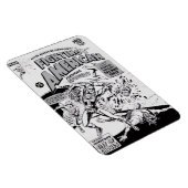 Flexible 1950's 'Fighting American' Magnet (Côté Droit)