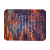 Flexible 1 Corinthiens 13 ; 4-8a - Magnet Inspirationnel (Horizontal)