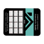 Flexible 2023 Calendrier Maison Magnet personnalisé (Horizontal)