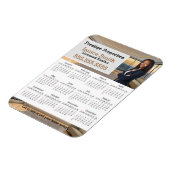 Flexible 2023 Realtor Calendar Refrigerator Magnet (Côté Gauche)