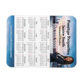 Flexible 2023 Realtor Calendar Refrigerator Magnet (Horizontal)
