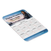 Flexible 2025 Realtor Calendar Refrigerator Magnet (Côté Droit)