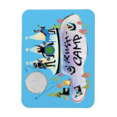 Flexible 3x4 Frig Magnet RushCamp ! (Vertical)