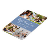 Flexible 4 Photo Collage Fête des Mères Magnet cadeau (Côté Gauche)