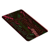 Flexible 4x6 Soumissions Word Cloud Magnet (Côté Droit)