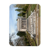 Flexible Abraham Lincoln Birthplace Memorial Magnet (Vertical)