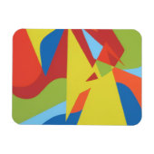 Flexible Abstract Toucan Beak Magnet (Horizontal)