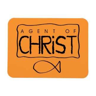 Flexible Agent de Christ Magnet