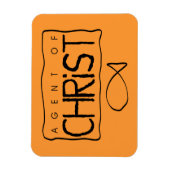 Flexible Agent de Christ Magnet (Vertical)