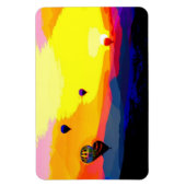 Flexible Aimant à air chaud à l'affiche Style Magnet (Vertical)