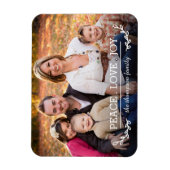 Flexible Aimer & Joy Family Photo Magnet (Vertical)