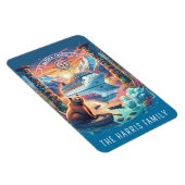 Flexible Alaska Cruise Ship Stateroom Magnet (Côté Droit)