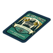 Flexible Alaska Cruise Ship Stateroom Magnet (Côté Gauche)