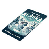 Flexible Alaska Cruise Ship Stateroom Magnet (Côté Gauche)