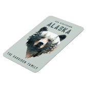 Flexible Alaska Cruise Ship Stateroom Magnet (Côté Gauche)